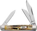 3-Blade Stag Stockman Pocket Knife