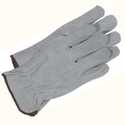 Large Gray Split Leather Driver Glove