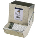 Galvanized Small Animal Feeder with Sifter Bottom