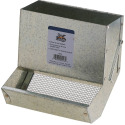 Galvanized Small Animal Feeder with Sifter Bottom