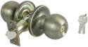 Antique Brass T3 Entry Knob Lockset