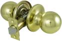Polished Brass T3 Passage Door Lockset