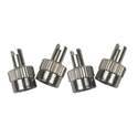 Valve Core Remover And Tire Valve Cap, 4-Pack