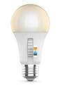 60-Watt Equivalent A19 E26-Medium Selectable White Dimmable LED Light Bulb, 2-Pack
