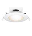 Led 4" Recessed Downlight, Retrofit Kit, Caneless Jbox, High-Output, 6-Way Color Selectable
