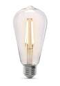 Dusk To Dawn™ Filament 60-Watt Equivalent ST19 E26-Medium Soft White Non-Dimmable LED Light Bulb, 1-Pack