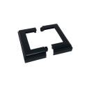 Black Aluminum 4x4-Inch Post Base Cover