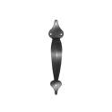 Black Galvanized Steel Gate Pull Handle