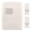 Off-White Wireless Doorbell Kit