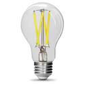 Enhance® Filament 100-Watt Equivalent A19 E26-Medium Daylight Dimmable LED Light Bulb, 2-Pack