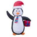 4-Foot Inflatable Holiday Penguin