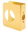 Lock And Door Reinforcer - For 1-3/8 in. Doors, Brass, 1-Pack