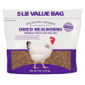 5-Pound Bag Dried Mealworms