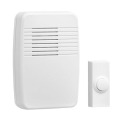 White Wireless Plug-In Doorbell Kit
