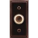 Heath-Zenith, Brass, Wired Push Button Lighted Doorbell