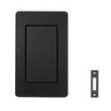 Wired Black Plastic Doorbell Kit