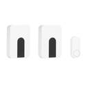 White Wireless Plug-In Doorbell Kit