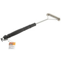 20-1/2-inch Stainless Steel Bristle Spiral Grill Brush