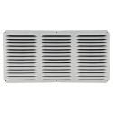 8x16-Inch White Aluminum Cornice Vent