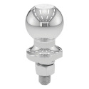 2-Inch Chrome ATV Tow Ball, Lawn Tractor Hitch Ball
