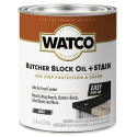 16 Ounce Ebony Butcher Block Oil Plus Stain