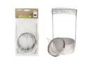 6-1/2-Inch X 4-Inch Artist's Brush Washer With Spiral Drying Rack 