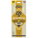 Very Fine, 220 Grit, Zip™ Quick Change System, Speed Sheets™  Finish, Sandpaper, 5-Pack