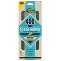 Extra Fine, 400 Grit, Zip™ Quick Change System, Speed Sheets™  Polish, Wet/Dry Sandpaper, 5-Pack