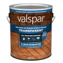 1-Gallon, Redwood Natural Tone, One Coat, Transparent Stain And Sealer
