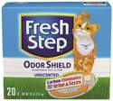 Fresh Step Odor Shield Unscented Scoopable Cat Litter 20-Pound