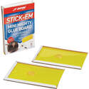 Stick-Em Mini Mighty Glue Board for Mice and Insects, 4-Pack