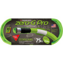 Zero-G Pro 3/4 Inch by 75 Feet Green Woven Garden Hose