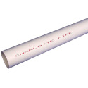 1/2 in. PVC Pressure Pipe, 20 ft. - Schedule 40, Bell End