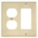Ivory Decorative Combination Wall Plate