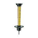 5-Inch Measuring -40 To 120-Degree F Plastic Rain Gauge And Thermometer  