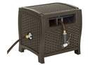 Resin Wicker Hose Hideaway For 5/8-Inch X 175-Foot Hose