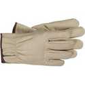 Medium Tan Regular Grain Leather Driver Glove
