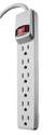 4-Foot 6-Outlet Power Strip With Overload Protection