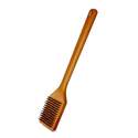 18-Inch Wooden Grill Brush With Scraper