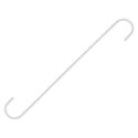 12-Inch White S-Hook Extender