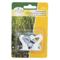 2-Count White Ceiling Plant Swag Hooks