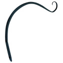 9-Inch Black Forged Plant Hook