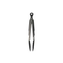 9-Inch Tongs with Nylon Heads Stainless Steel