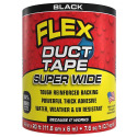 20-Foot X 4.6-Inch Black Peel Back Duct Tape, Mesh Backing