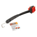 19-Inch Grill Brush with Scraper