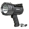 Black 1850-Lumen USB Rechargeable Spotlight