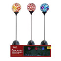 Mosaic Glass Solar Garden Stake, Assorted