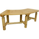 Aspen Curved Bench