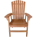 Over-sized Natural Adirondack Chair