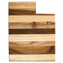 Utah State Shaped Wood Serving And Cutting Board